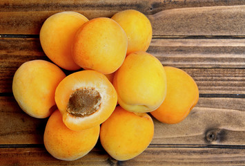 Apricots fruit
