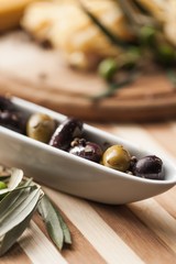 Olive, Italy, Domestic Kitchen.
