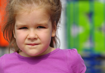  girl on a playground
