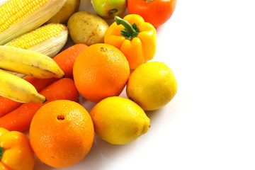 fruits and vegetables