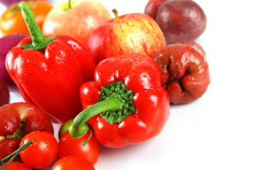 fruits and vegetables