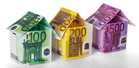 European Union Currency, House, Currency.