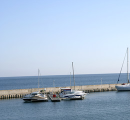 Fototapeta premium Sailing boats