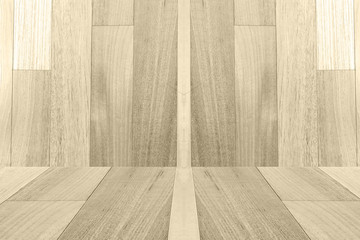 grunge wooden interior room. with space for your text or picture.