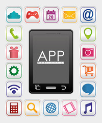 Smartphone applications design.