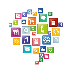 Smartphone applications design.