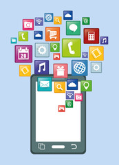 Smartphone applications design.