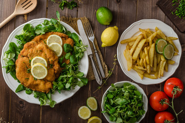 German schnitzel