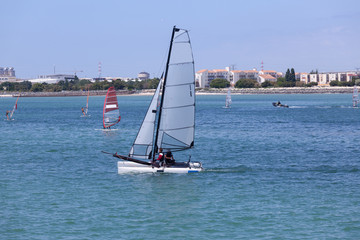 sortie en mer en catamaran