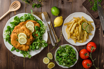 German schnitzel