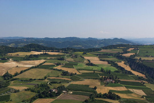 Panorama agricolo delle colline Romagnole 2