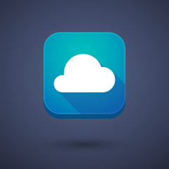 App button with a cloud
