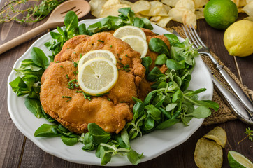 German schnitzel