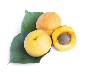 Naklejka na ściany i meble apricot fruit