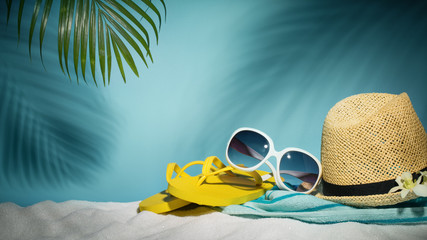 Obrazy na Plexi  Beach accessories