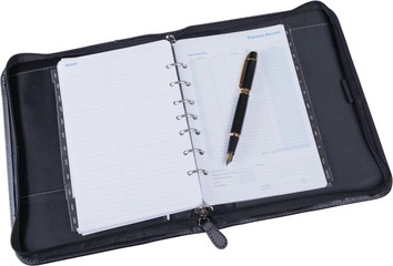 Personal Organizer, Diary, Spiral Notebook.