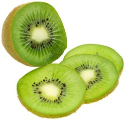 Fototapeta premium Kiwi, Portion, New Zealand.