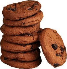 Cookie, Food, Chocolate.