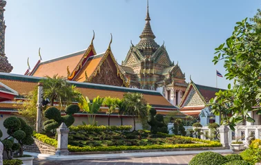 Foto op Plexiglas Wat Pho, Bangkok, Thailand © NickMo