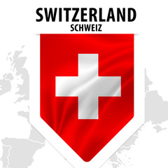 Fahne Flagge Flag Switzerland - Schweiz