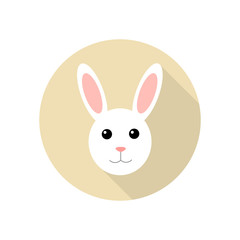 Rabbit flat icon