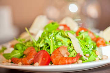 shrimp vegetable salad