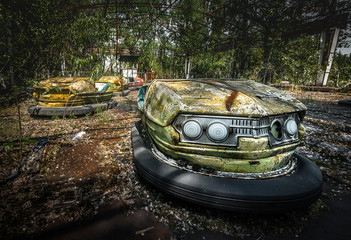 Chernobyl Bumper Cars, Pripyat Fairground