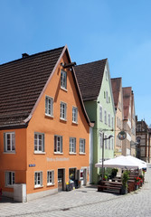 Hausfassaden in Ellwangen