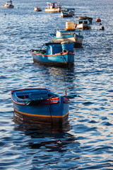 Obraz premium boats in bay ocean