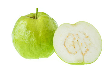 guava isolated on white background