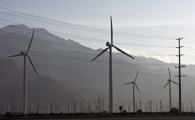 windmills in Coachella Valley