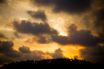 Tropical sunset