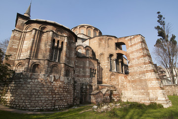 Chora Church  in Istanbul, Turkey