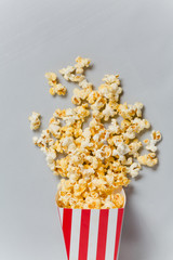 Full&nbsp;popcorn&nbsp;in&nbsp;classic&nbsp;popcorn&nbsp;box