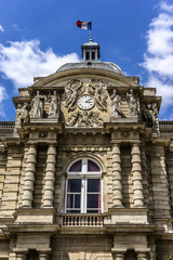 Luxembourg Palace (Palais du Petit-Luxembourg). Paris.