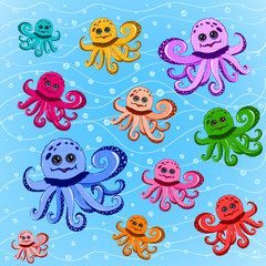 octopus background