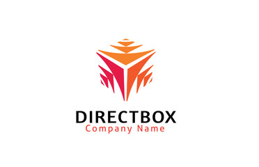 Direct Box logo template