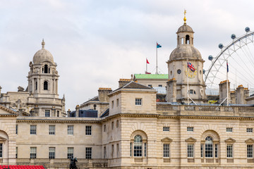 Fototapeta na wymiar Horse Guards building in London - England