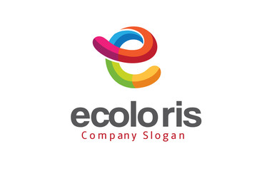 Obraz premium Ecoloris Logo template 