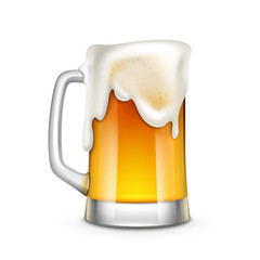 Beer Glass Vector Illustration Isolated
