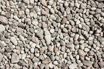 Small stones background.