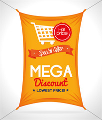 Shopping digital design.