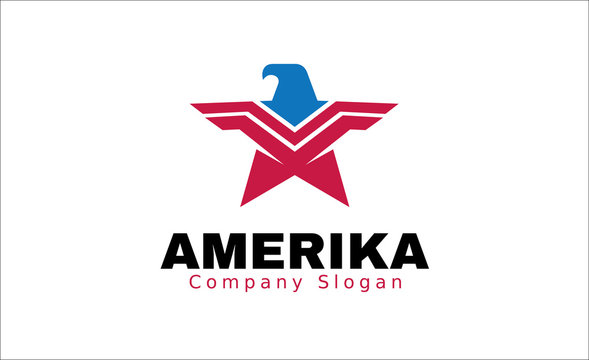 Amerika logo template