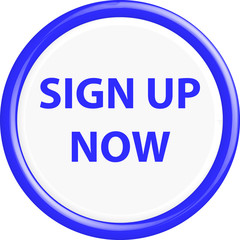 Button sign up now