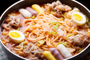 South Korean hot pot