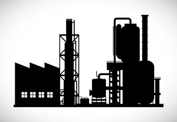 Obraz premium Industrial plant design