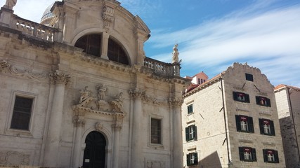 Fototapeta na wymiar Christian Church, Dubrovnik City, Croatia