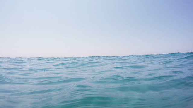 Swimming, Sea Surface, 4k