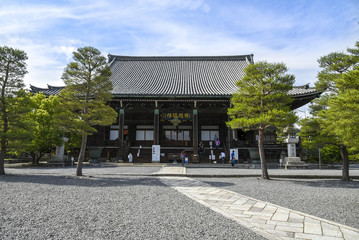 Otani Mausoleum in Kyoto Japan