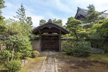 Obraz premium Daikaku-ji temple in Kyoto Japan